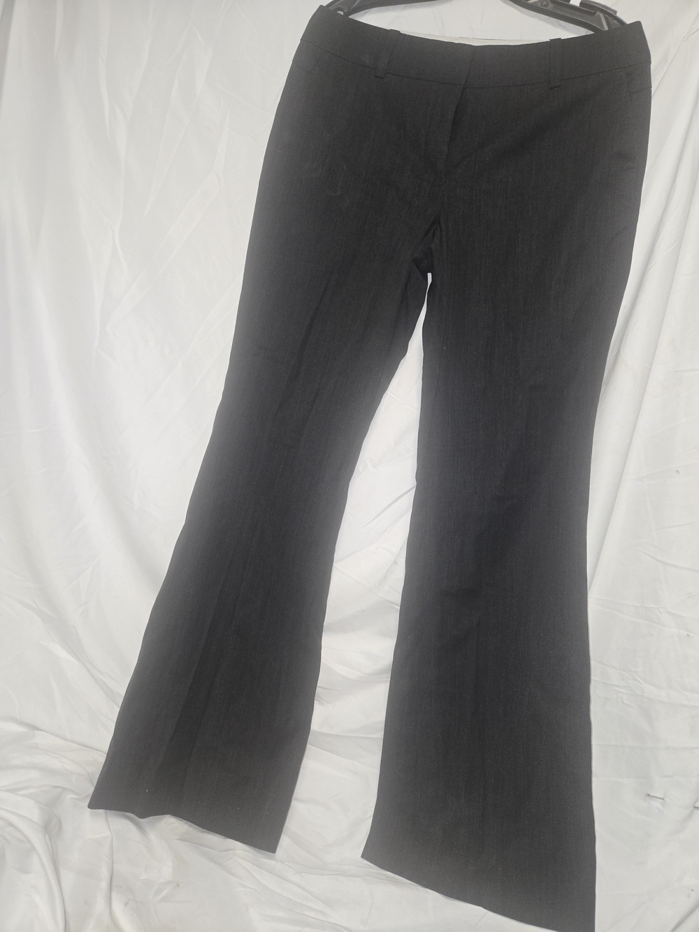 Ann Taylor Work Dress Charcoal Women's Wool Blend Pockets Pants Size 8